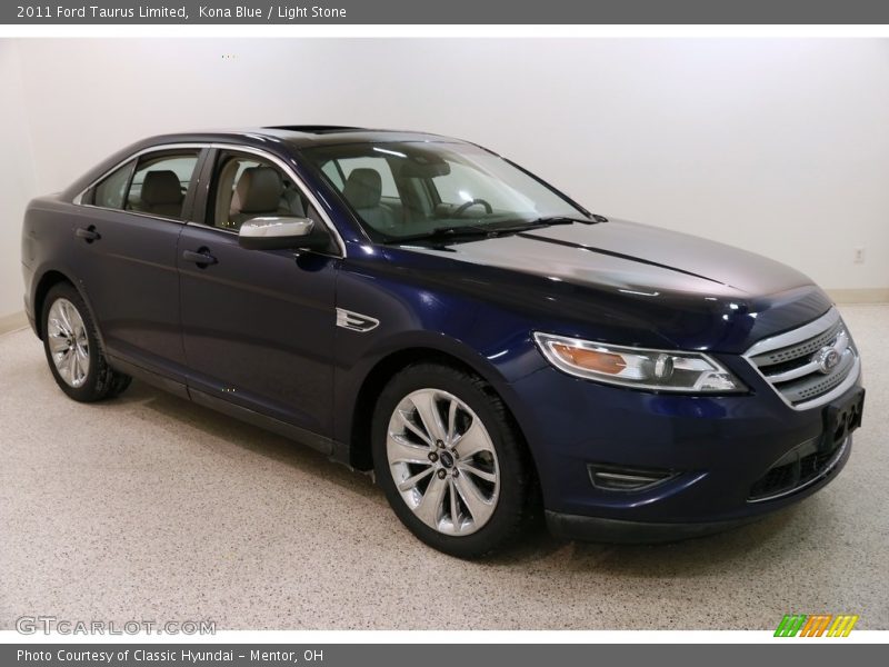 Kona Blue / Light Stone 2011 Ford Taurus Limited
