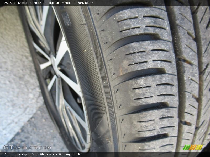 Blue Silk Metallic / Dark Beige 2019 Volkswagen Jetta SEL