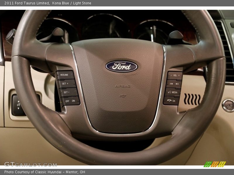 Kona Blue / Light Stone 2011 Ford Taurus Limited