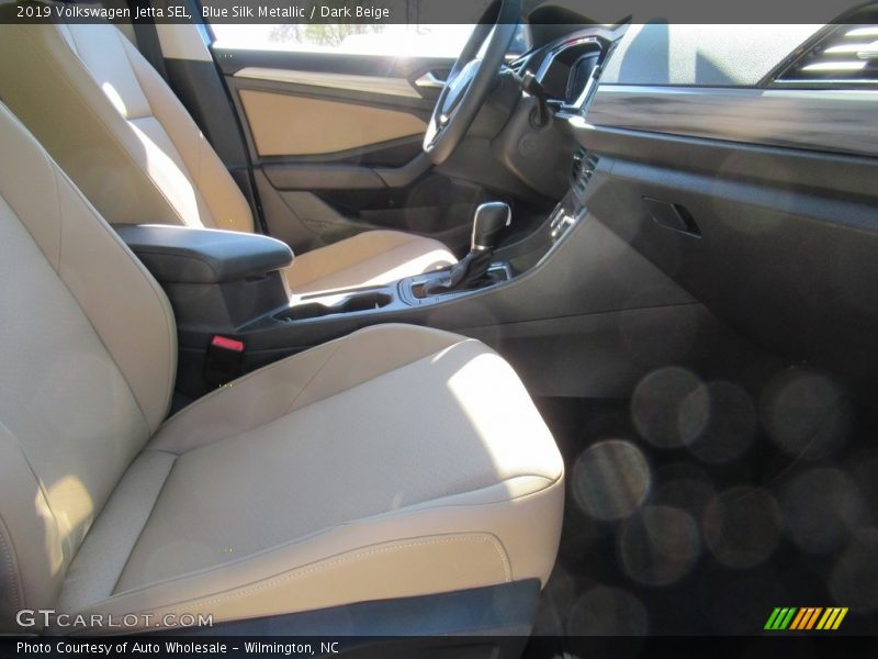 Blue Silk Metallic / Dark Beige 2019 Volkswagen Jetta SEL
