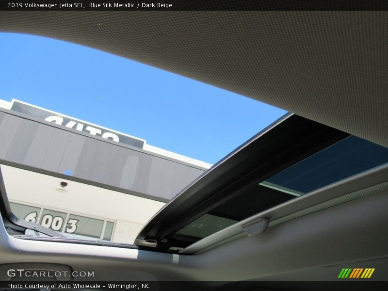 Blue Silk Metallic / Dark Beige 2019 Volkswagen Jetta SEL