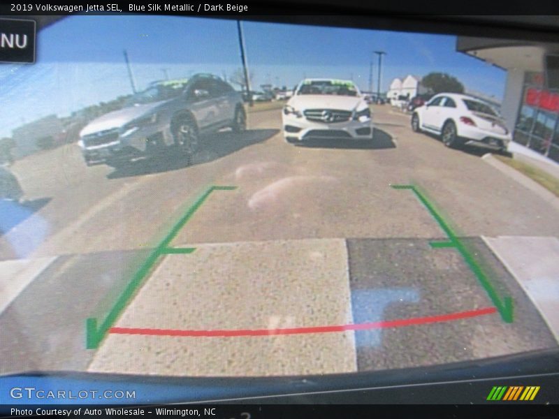 Blue Silk Metallic / Dark Beige 2019 Volkswagen Jetta SEL