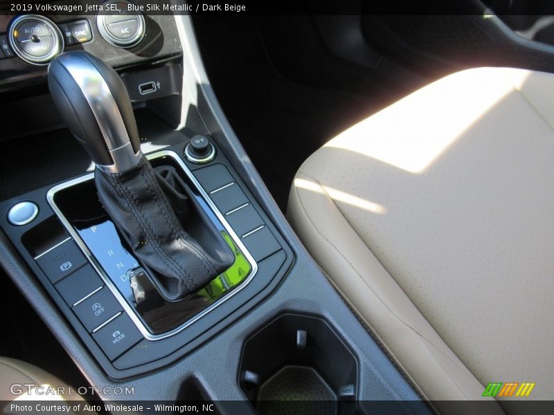Blue Silk Metallic / Dark Beige 2019 Volkswagen Jetta SEL