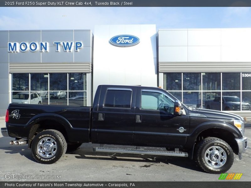 Tuxedo Black / Steel 2015 Ford F250 Super Duty XLT Crew Cab 4x4
