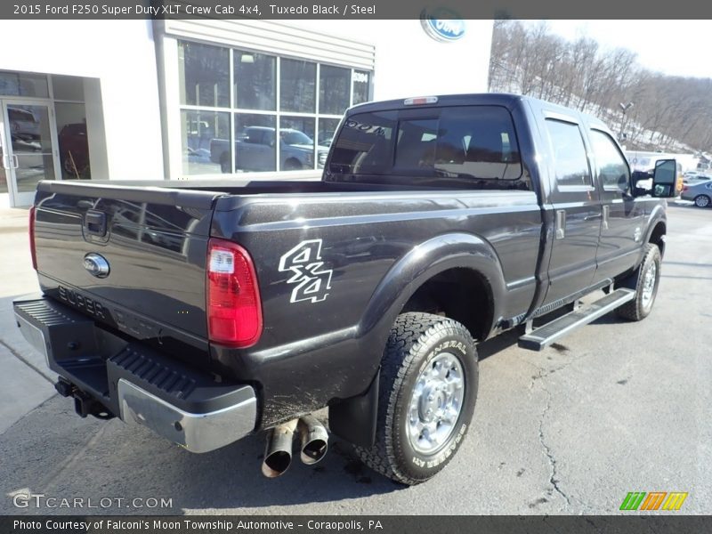 Tuxedo Black / Steel 2015 Ford F250 Super Duty XLT Crew Cab 4x4