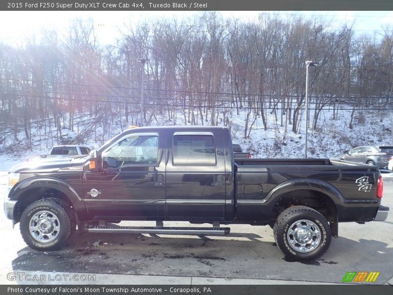 Tuxedo Black / Steel 2015 Ford F250 Super Duty XLT Crew Cab 4x4