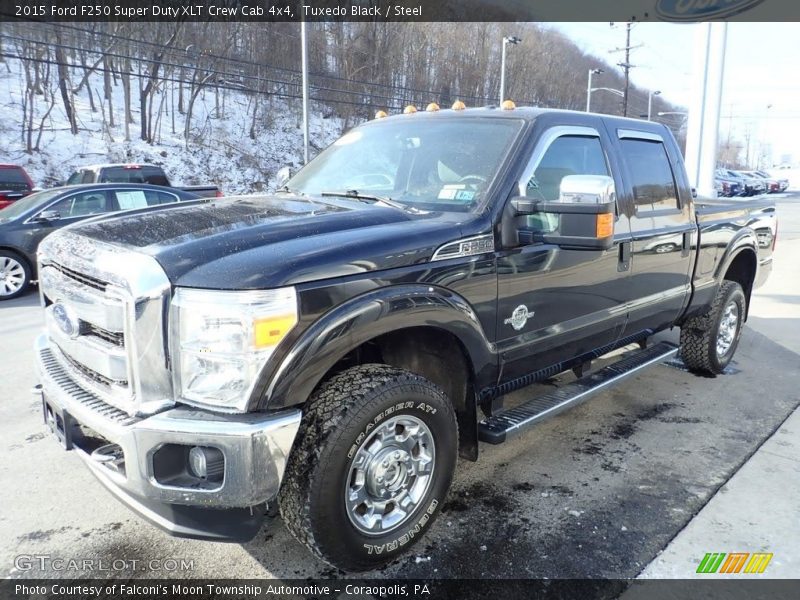 Tuxedo Black / Steel 2015 Ford F250 Super Duty XLT Crew Cab 4x4