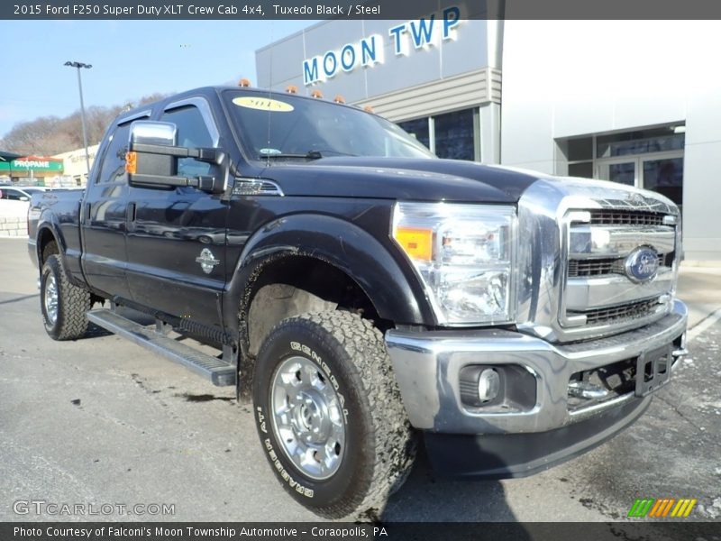Tuxedo Black / Steel 2015 Ford F250 Super Duty XLT Crew Cab 4x4