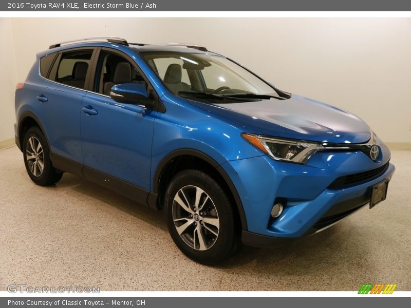 Electric Storm Blue / Ash 2016 Toyota RAV4 XLE