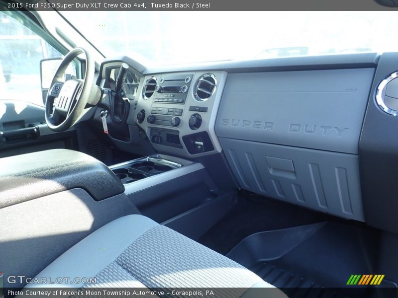 Tuxedo Black / Steel 2015 Ford F250 Super Duty XLT Crew Cab 4x4