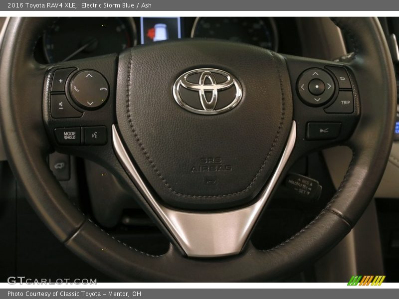 Electric Storm Blue / Ash 2016 Toyota RAV4 XLE