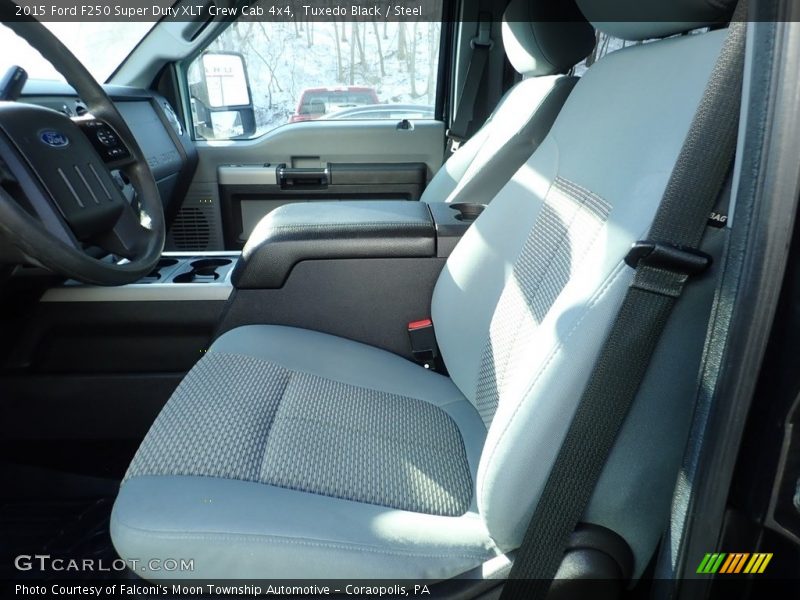 Tuxedo Black / Steel 2015 Ford F250 Super Duty XLT Crew Cab 4x4
