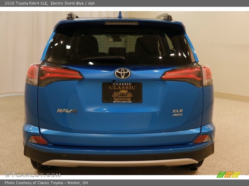 Electric Storm Blue / Ash 2016 Toyota RAV4 XLE