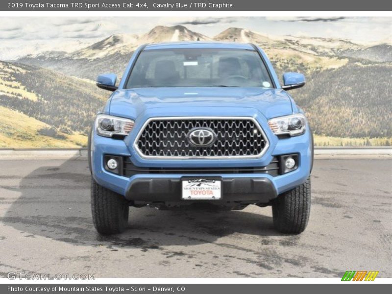 Cavalry Blue / TRD Graphite 2019 Toyota Tacoma TRD Sport Access Cab 4x4
