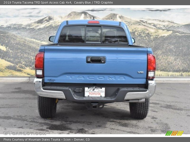 Cavalry Blue / TRD Graphite 2019 Toyota Tacoma TRD Sport Access Cab 4x4