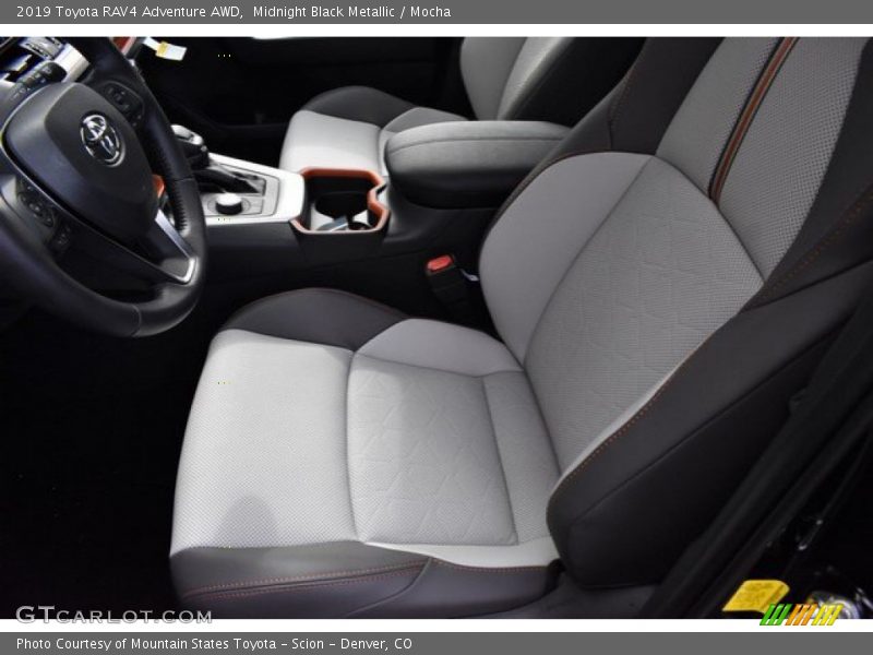 Midnight Black Metallic / Mocha 2019 Toyota RAV4 Adventure AWD