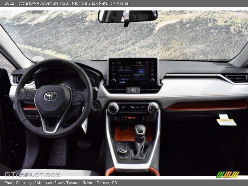 Midnight Black Metallic / Mocha 2019 Toyota RAV4 Adventure AWD