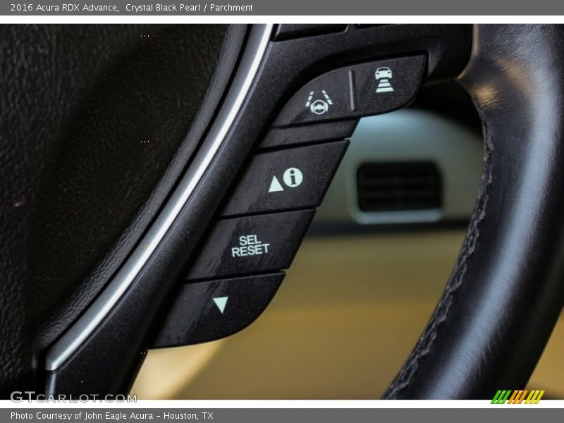 Crystal Black Pearl / Parchment 2016 Acura RDX Advance