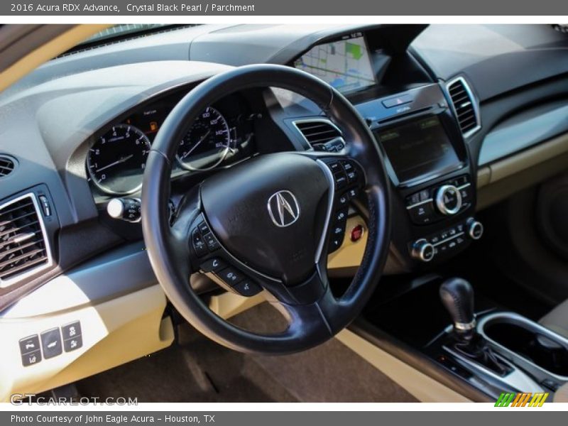Crystal Black Pearl / Parchment 2016 Acura RDX Advance