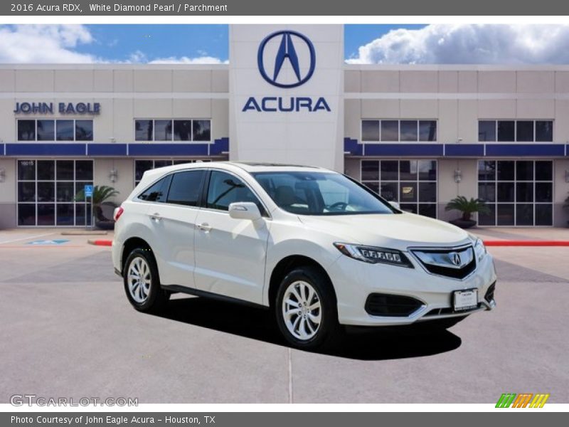 White Diamond Pearl / Parchment 2016 Acura RDX