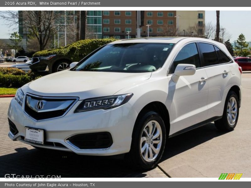 White Diamond Pearl / Parchment 2016 Acura RDX