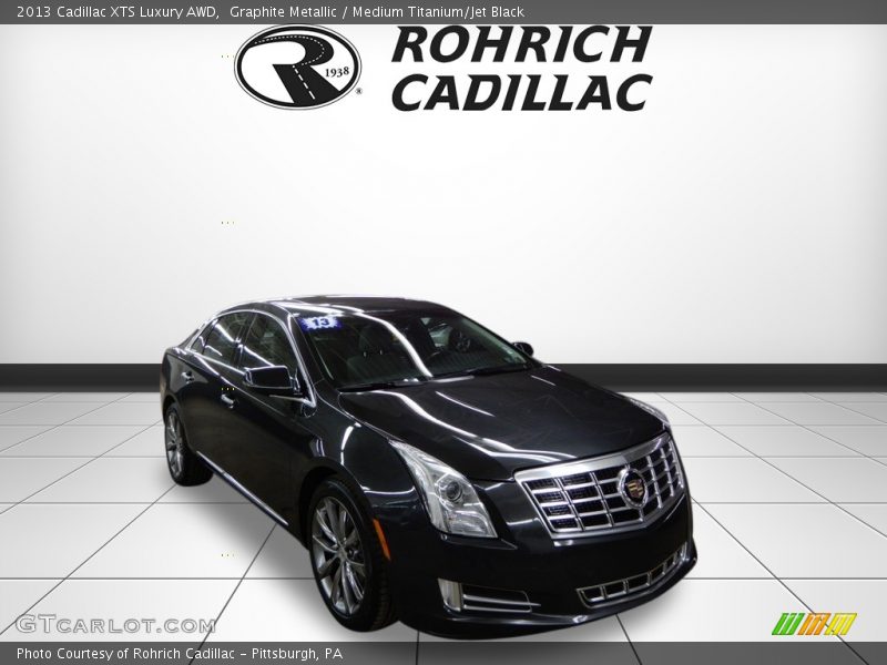Graphite Metallic / Medium Titanium/Jet Black 2013 Cadillac XTS Luxury AWD