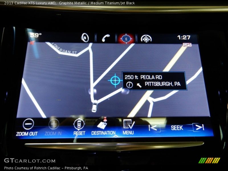 Graphite Metallic / Medium Titanium/Jet Black 2013 Cadillac XTS Luxury AWD