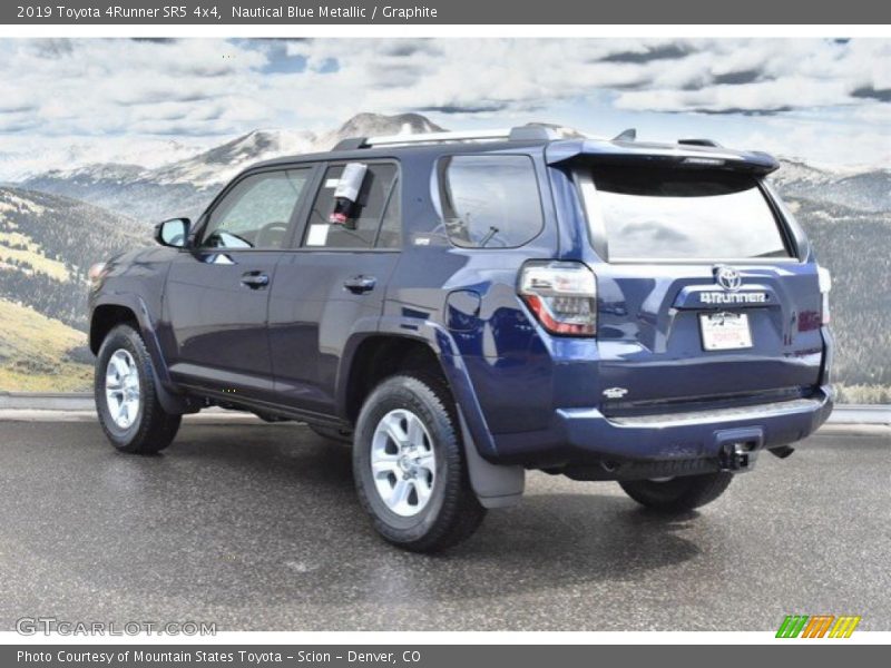 Nautical Blue Metallic / Graphite 2019 Toyota 4Runner SR5 4x4