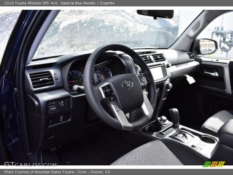 Nautical Blue Metallic / Graphite 2019 Toyota 4Runner SR5 4x4