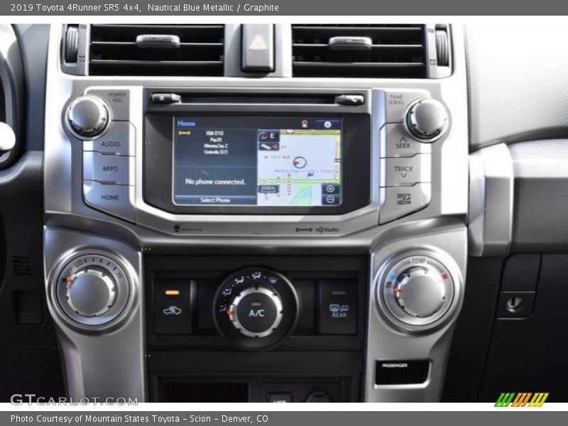 Nautical Blue Metallic / Graphite 2019 Toyota 4Runner SR5 4x4