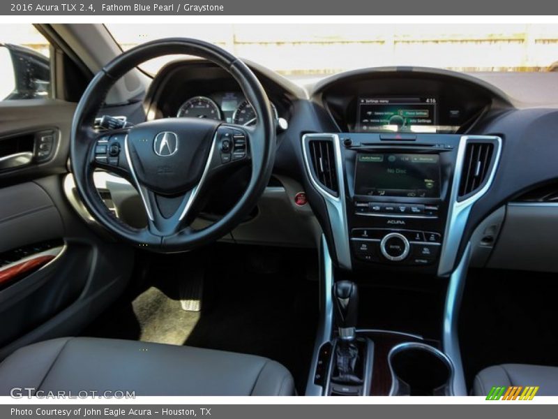Fathom Blue Pearl / Graystone 2016 Acura TLX 2.4