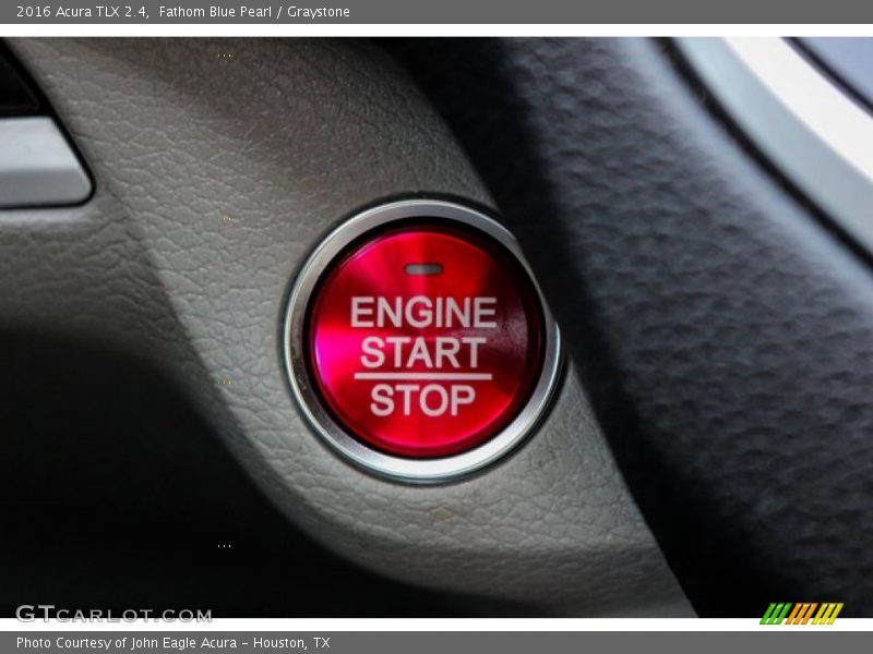 Fathom Blue Pearl / Graystone 2016 Acura TLX 2.4