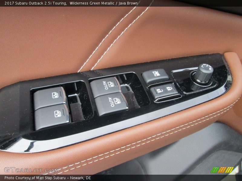 Wilderness Green Metallic / Java Brown 2017 Subaru Outback 2.5i Touring