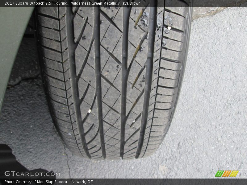 Wilderness Green Metallic / Java Brown 2017 Subaru Outback 2.5i Touring