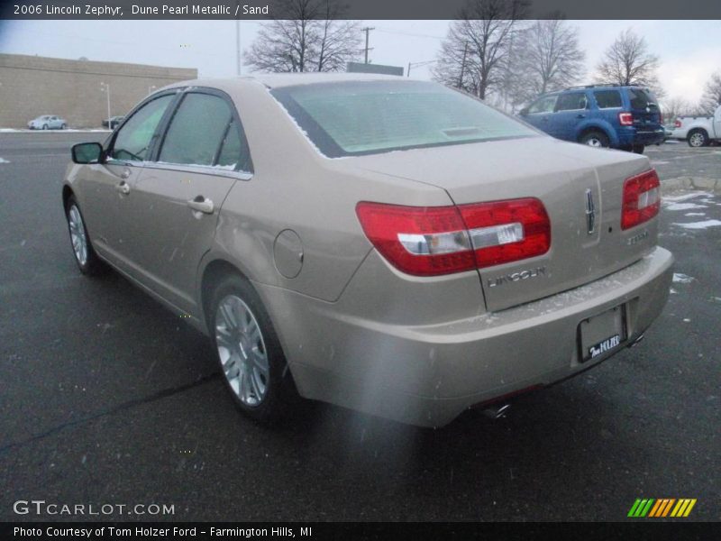 Dune Pearl Metallic / Sand 2006 Lincoln Zephyr