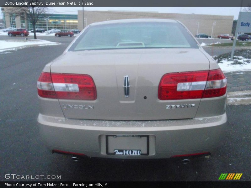 Dune Pearl Metallic / Sand 2006 Lincoln Zephyr