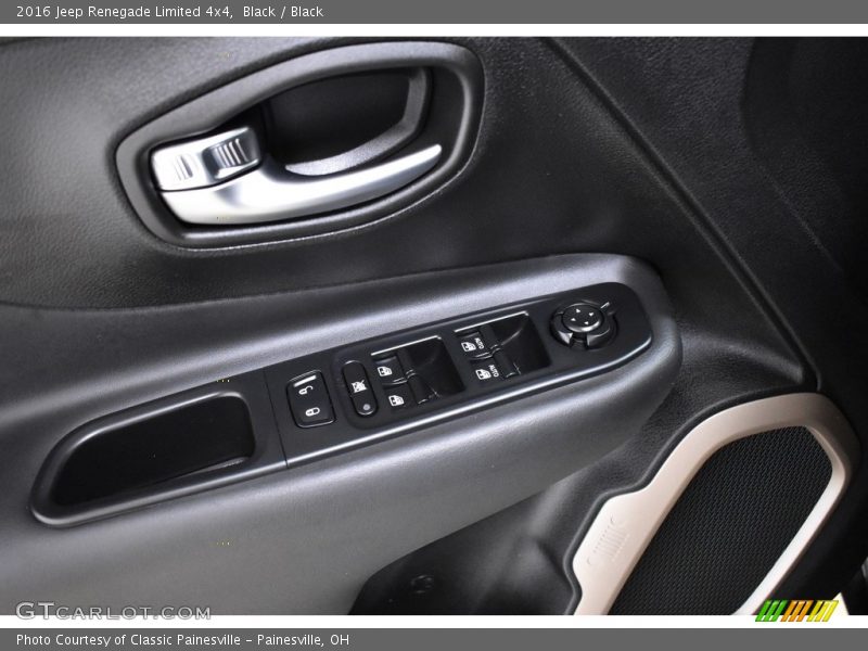 Black / Black 2016 Jeep Renegade Limited 4x4