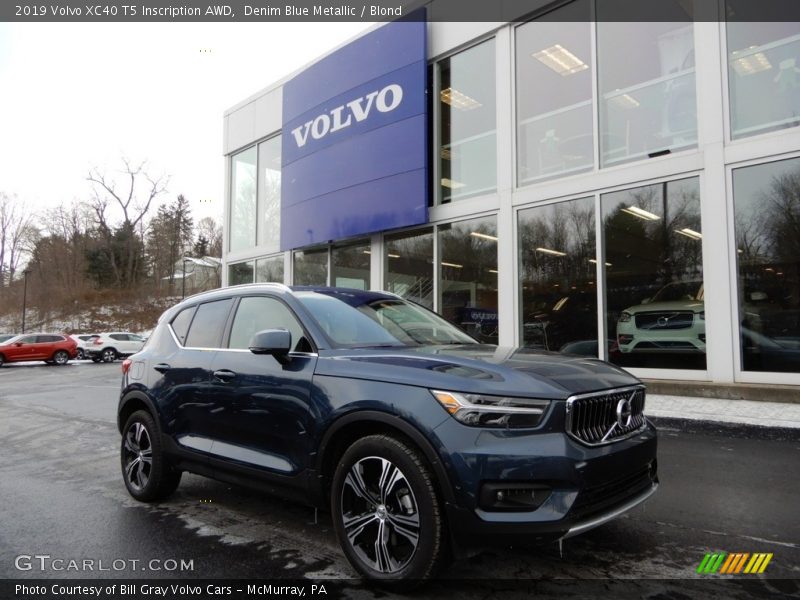 Front 3/4 View of 2019 XC40 T5 Inscription AWD