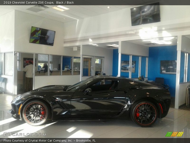 Black / Black 2019 Chevrolet Corvette Z06 Coupe