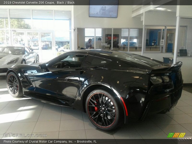Black / Black 2019 Chevrolet Corvette Z06 Coupe