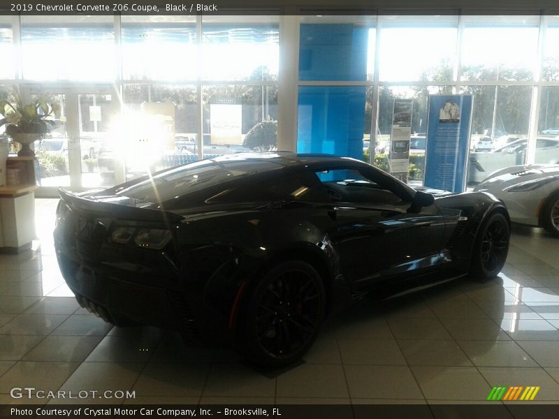 Black / Black 2019 Chevrolet Corvette Z06 Coupe