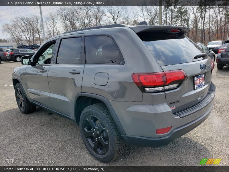 Sting-Gray / Black 2019 Jeep Grand Cherokee Upland 4x4