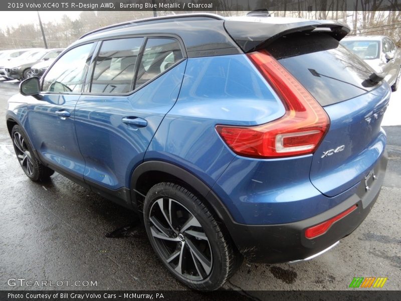 Bursting Blue Metallic / Charcoal 2019 Volvo XC40 T5 R-Design AWD