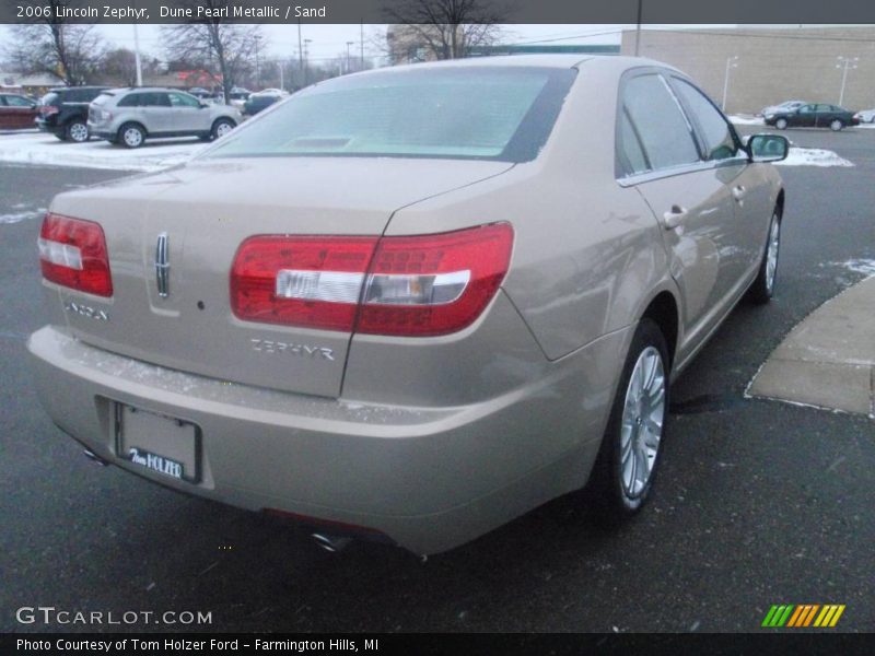 Dune Pearl Metallic / Sand 2006 Lincoln Zephyr