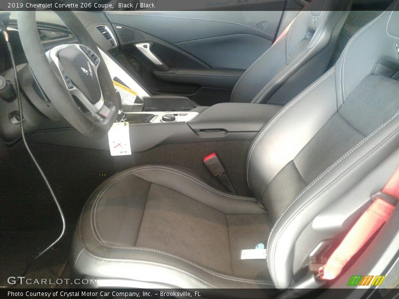 Black / Black 2019 Chevrolet Corvette Z06 Coupe
