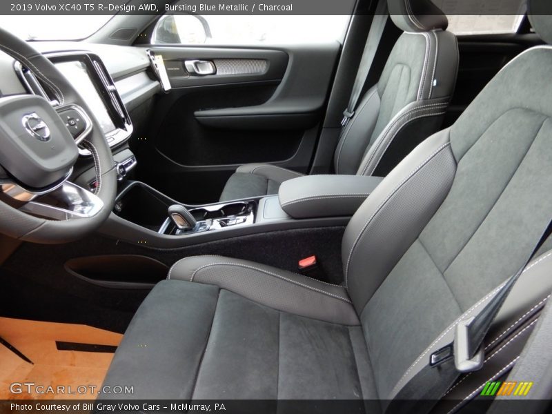 Bursting Blue Metallic / Charcoal 2019 Volvo XC40 T5 R-Design AWD