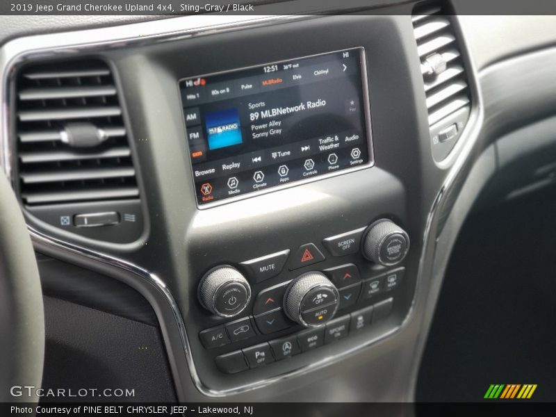 Sting-Gray / Black 2019 Jeep Grand Cherokee Upland 4x4