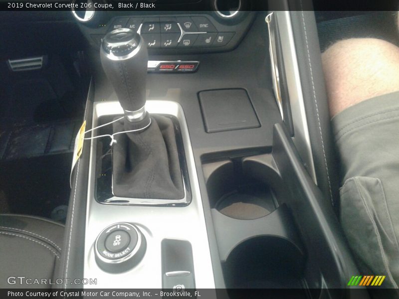 Black / Black 2019 Chevrolet Corvette Z06 Coupe