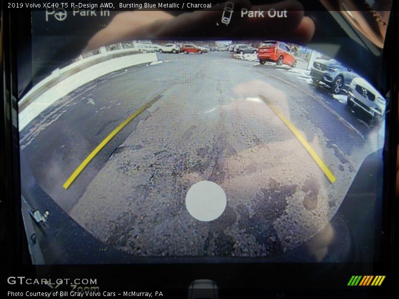 Bursting Blue Metallic / Charcoal 2019 Volvo XC40 T5 R-Design AWD