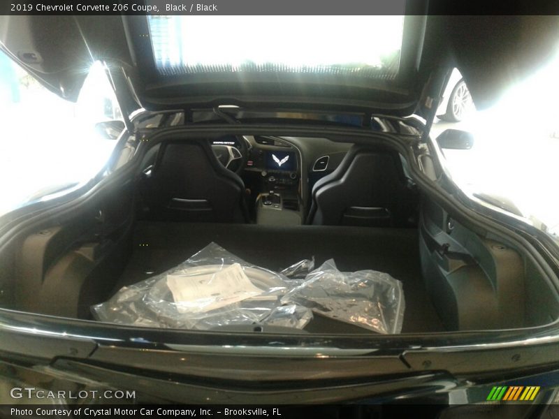 Black / Black 2019 Chevrolet Corvette Z06 Coupe